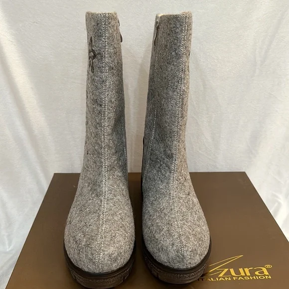 Azura by Spring Step Wool Mid Boots - Nehal - Picture 4 of 8